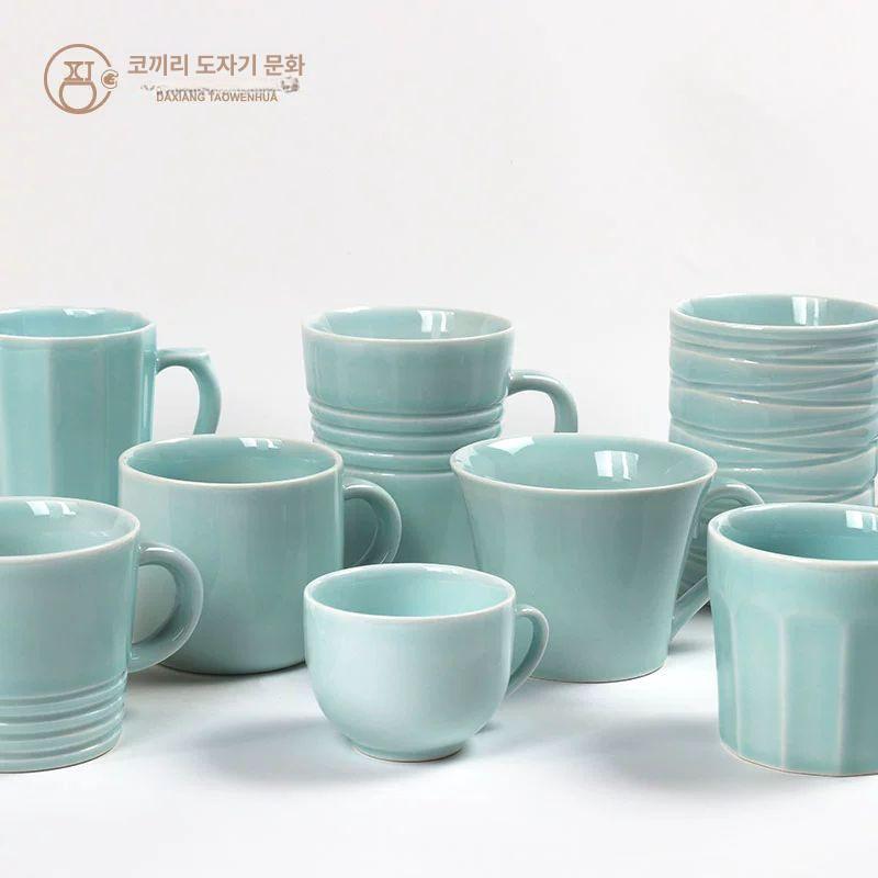 석고몰드 도자기 도예 금형 세라믹 그라우팅 몰드 석고 슬립캐스팅 그릇 공예 소용돌이 컵 몰드 - 상세 이미지 5