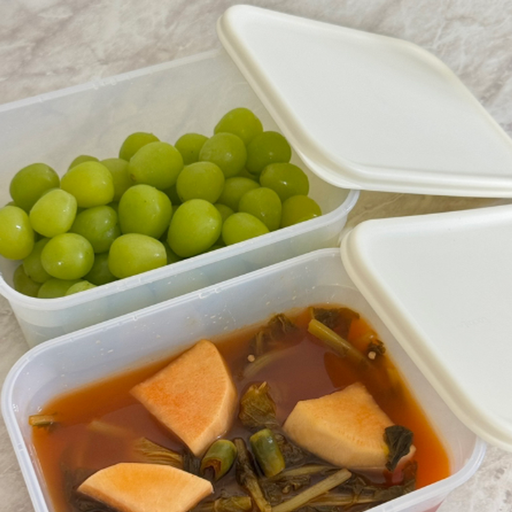 락앤락 항균순수킵 2P 야채 과일 보관 냉동실 전자레인지 반찬통 밀폐 용기 640ml - 상세 이미지 5