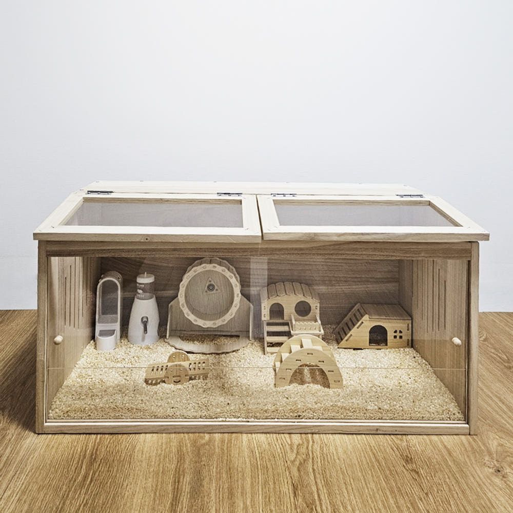 골든 햄스터케이지 기니피그 집 친칠라 사육장 햄스터집 사육장 피그미다람쥐 사육장