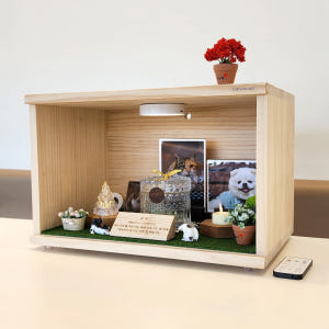 추모함 6 L사이즈 반려동물 원목추모함 고양이 강아지 유골함 스톤 보관함... 솔직 후기 | 실제 사용자 리뷰 총정리 - 상품 이미지 2