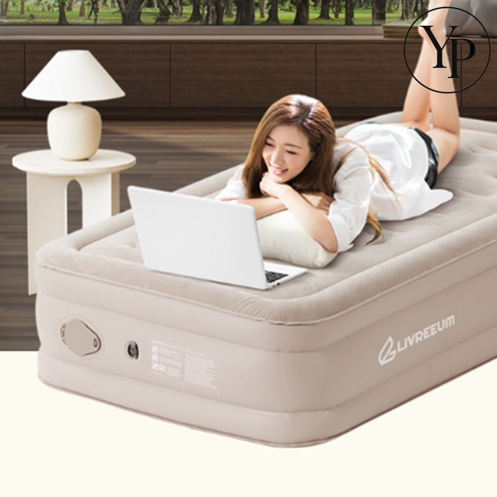 에어 매트리스 캠핑 공기 침대 베드 1인용