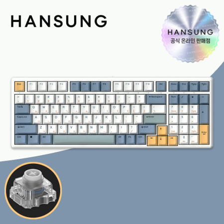 한성 GK896B PRO 염료승화 8K 키보드 서피, 무접점, 35g