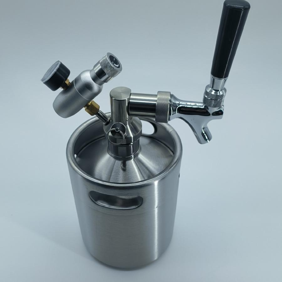 수제맥주만들기 발효조 홈브루잉 취미 탱크 발효통 3.6L 세트 2L 조절불가 수돗물 세트 - 상세 이미지 2