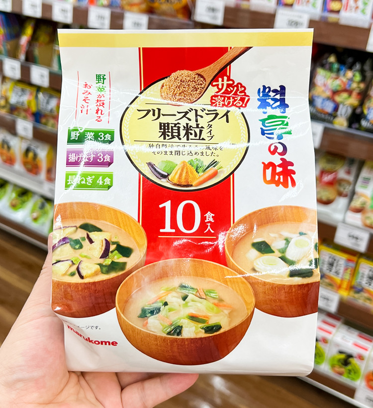 마루코메 료테이노아지 프리즈드라이 과립 된장국 10개입 - 하카타몰