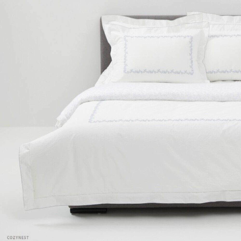 레노마 홈 비기닝 자수 안단이불커버 앞 순면100% 뒤 모달100%