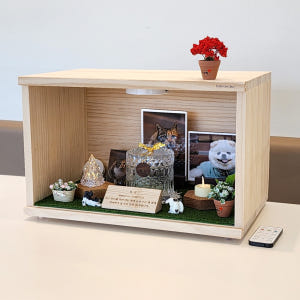 추모함 6 L사이즈 반려동물 원목추모함 고양이 강아지 유골함 스톤 보관함... 솔직 후기 | 실제 사용자 리뷰 총정리 - 상품 이미지 3