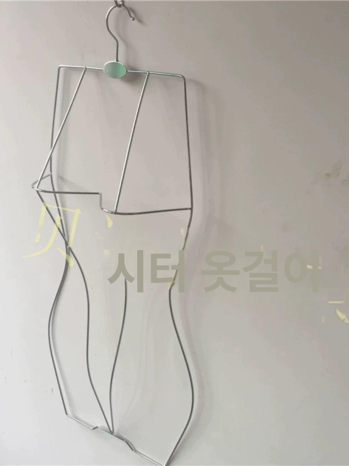 철제 수영복 걸이 의류 세탁소 후드티 옷가게 골드 성인 골드 공식 표준형 - 상세 이미지 3