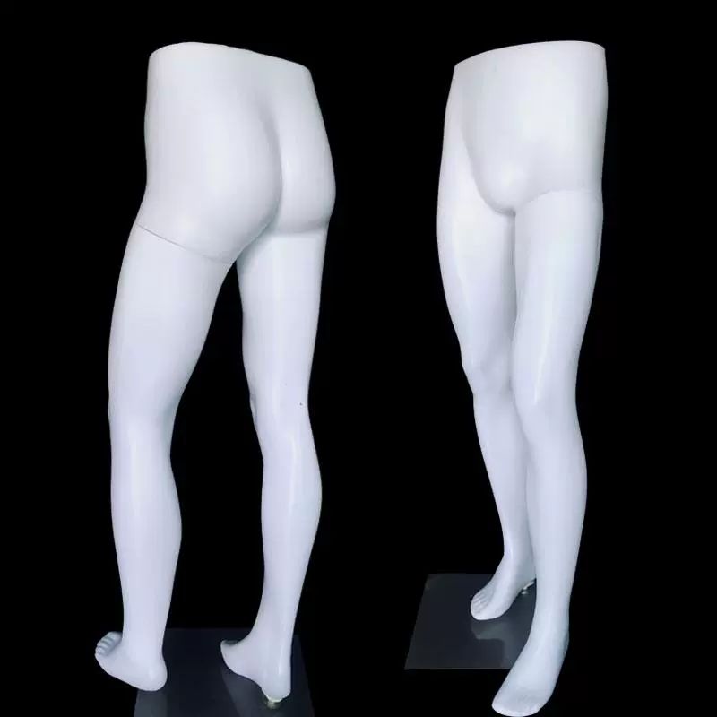 하반신마네킹 의류매장 촬영 이너웨어 매장용 화이트 남성 팬츠 모델 공식 기본 세트 - 상세 이미지 3