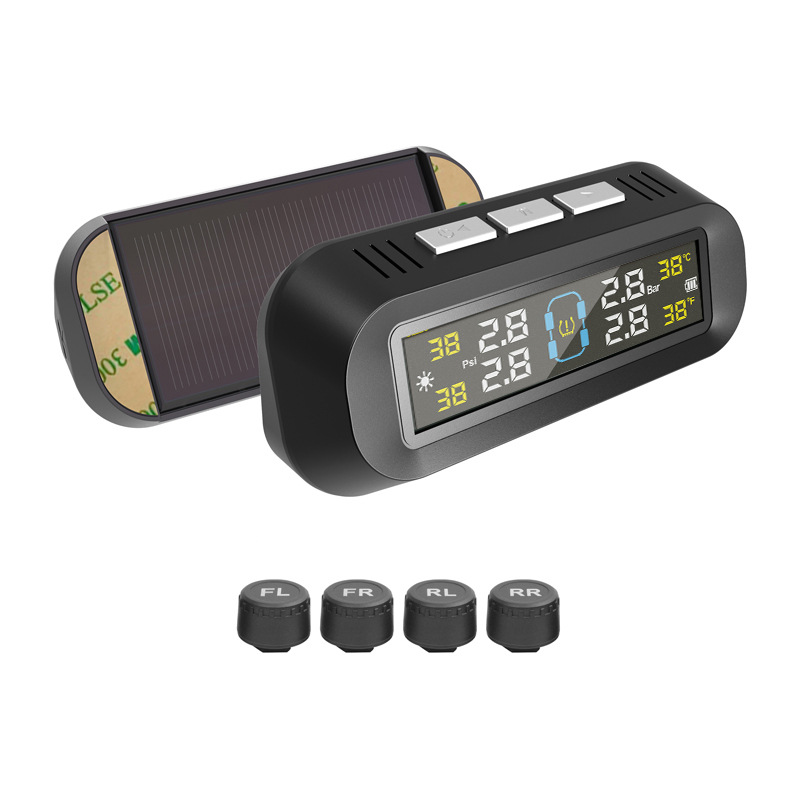 대형 화물차 트럭 TPMS 방수 송신기 측정기 게이지 외부 4륜 압력감지 업그레이드 컬러 스크린 외부 - 상세 이미지 2