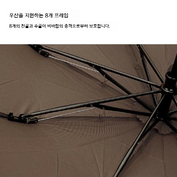 스노우피크 접이식 우산 남녀공용 경량 방수 아웃도어 UG-135GY - 상세 이미지 5