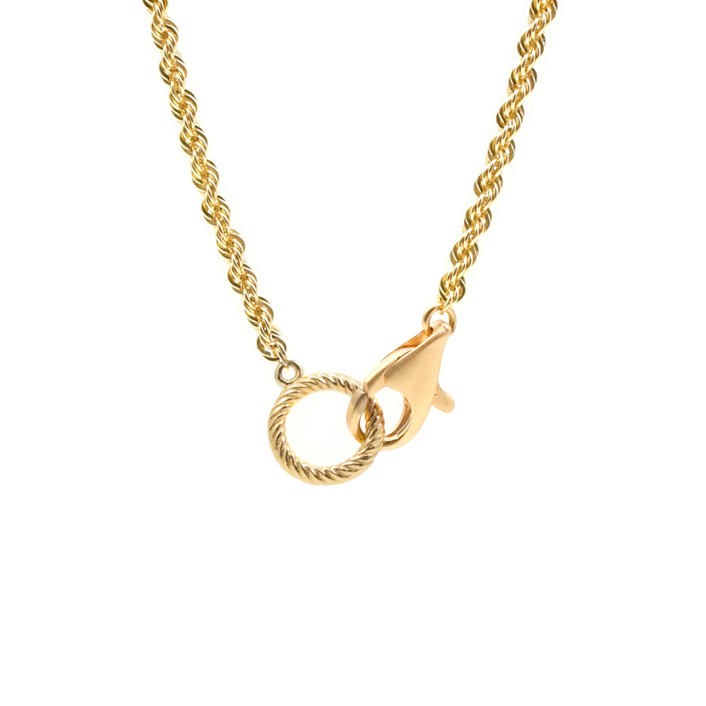 1.7MM 두께 14K 18K 체인 로프 목걸이 - 상세 이미지 3