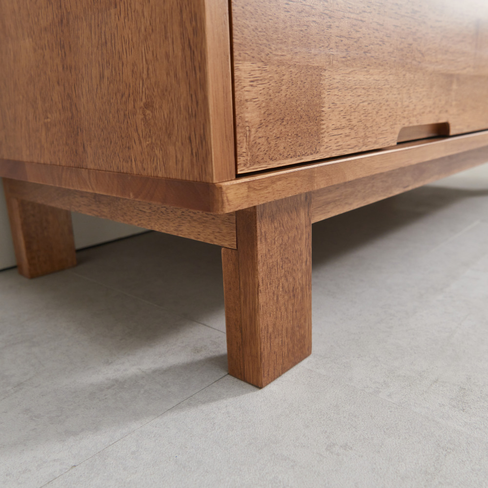 준 원목 75인치 85인치 티비장 tv다이서랍장 티비선반 장식장 1800