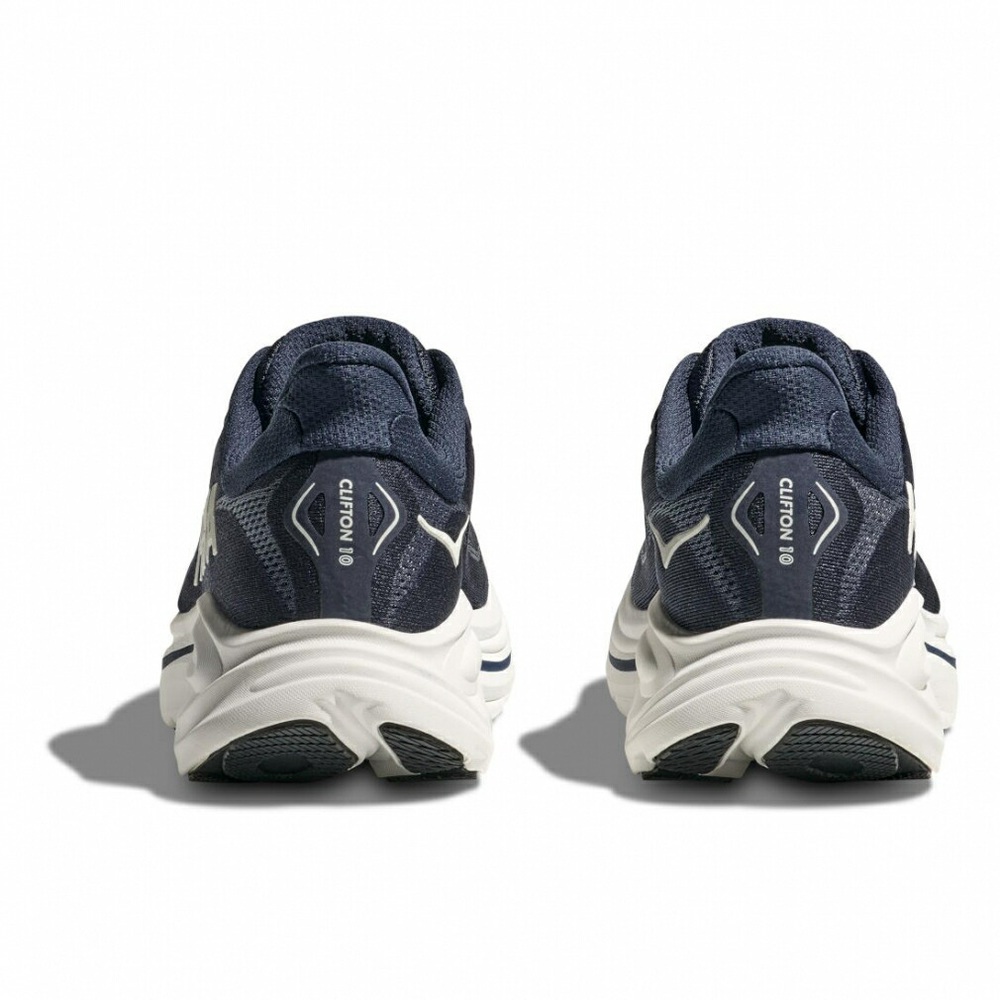 호카 클리프톤10 와이드 경량 쿠션 남성 러닝화 2E 1162032 네이비화이트, 270mm