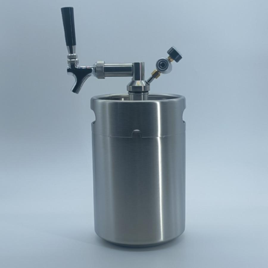 수제맥주만들기 발효조 홈브루잉 취미 탱크 발효통 3.6L 세트 2L 조절불가 수돗물 세트 - 상세 이미지 3