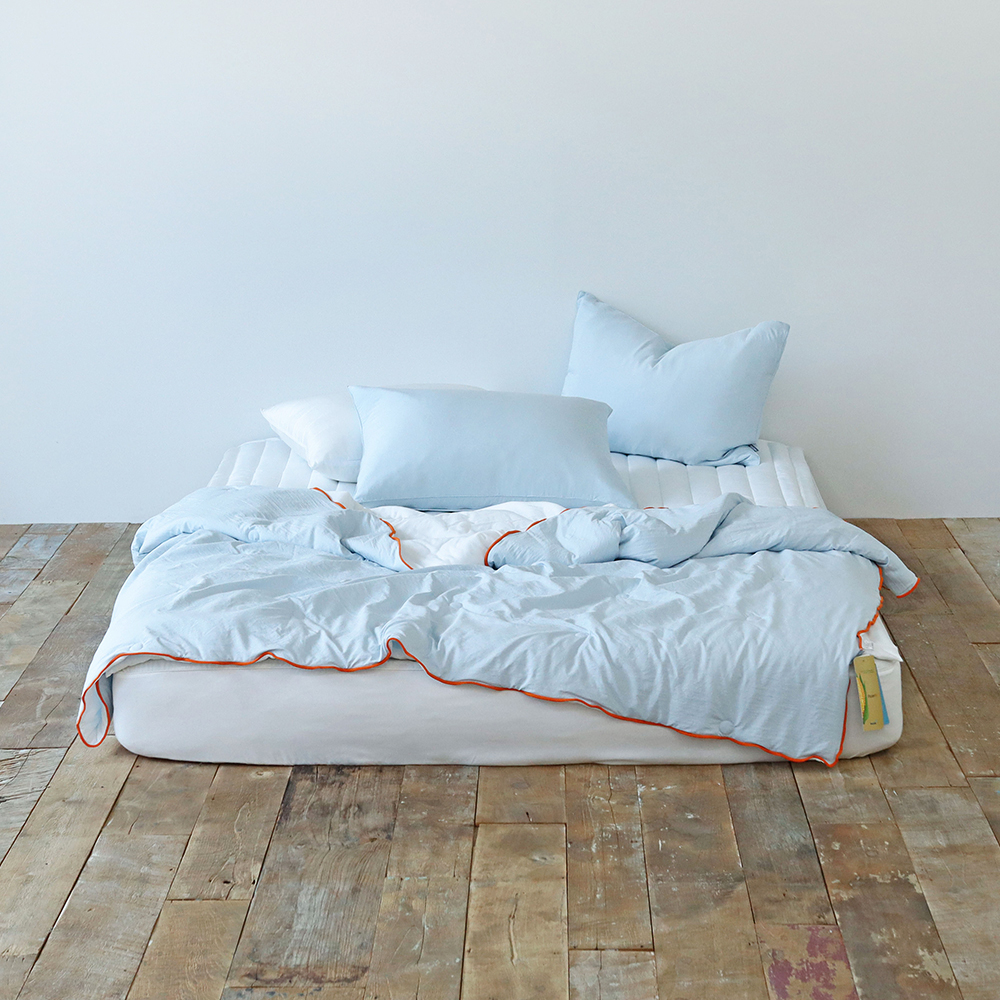 시원한 멜로 진드기방지 아이스 냉감이불 마이크로 워싱 먼지없는 쿨링 국산 여름이불 SS