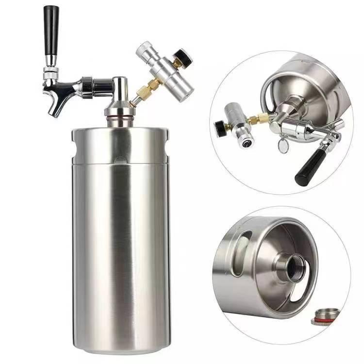 수제맥주만들기 발효조 홈브루잉 취미 탱크 발효통 3.6L 세트 2L 조절불가 수돗물 세트 - 상품 이미지