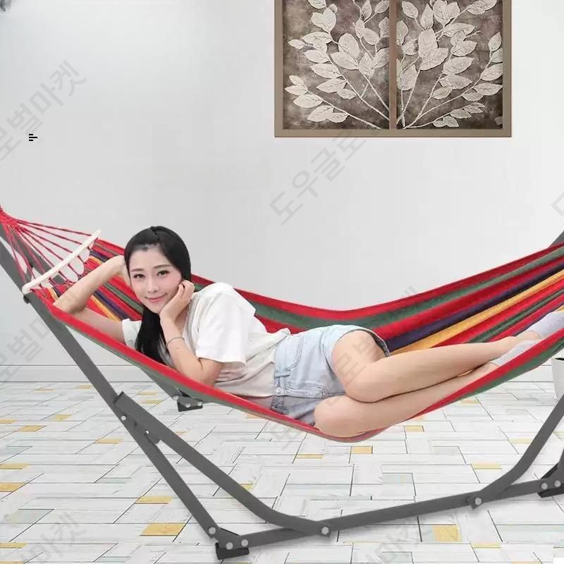해먹프레임 스탠드 거치대 해먹텐트 접이식 백패킹용 경량 이미지 6