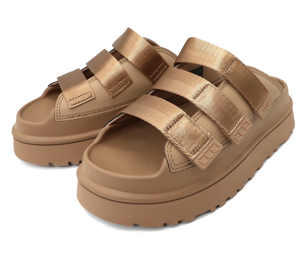 UGG 골든글로우 슬라이드 여성 샌들 오렌지 경량 쿠션 여름용 1167430 - 상세 이미지 3