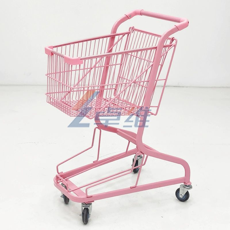 쇼핑용 카트 마트 캐리어 슈퍼마켓 트롤리 핸드카트 어린이 쇼핑 카 - 상품 이미지