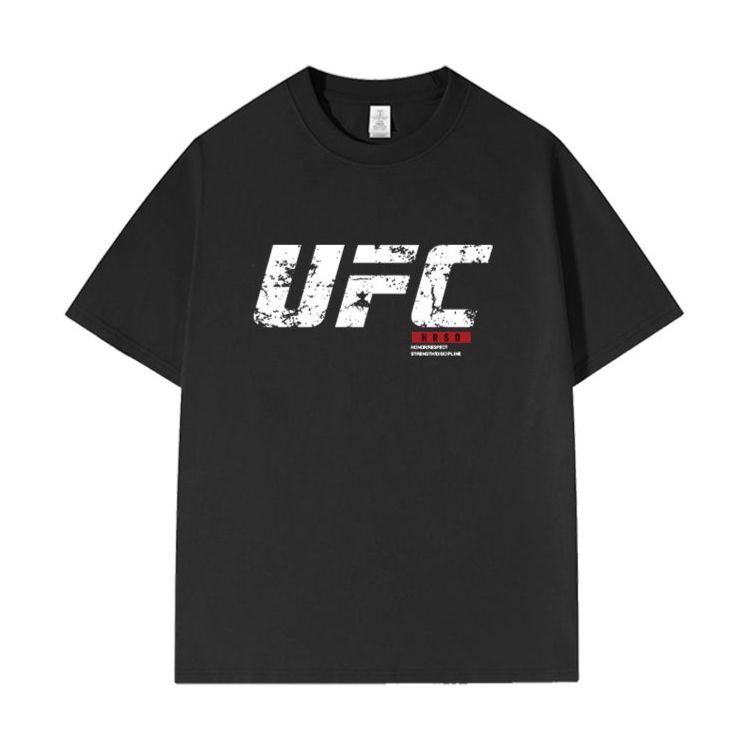 UFC 반팔티 유에프씨 MMA 스포츠 복싱 프린트 파이터 - 상품 이미지