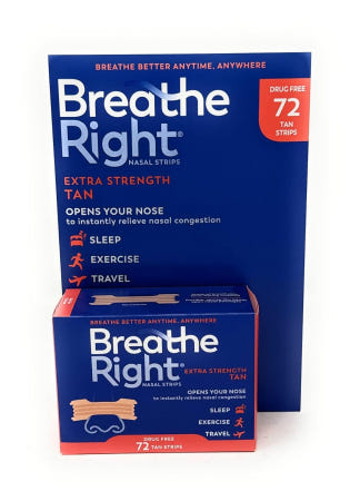 [해외]Breathe Right Extra Strength 비강 스트립 72