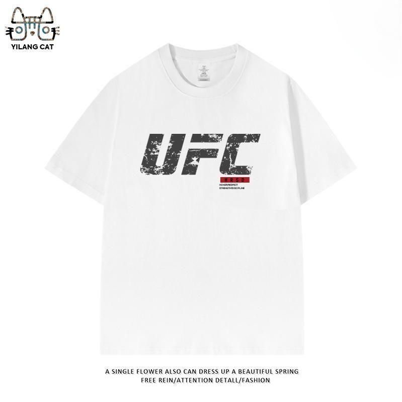 UFC 반팔티 유에프씨 MMA 스포츠 복싱 프린트 파이터 - 상세 이미지 4