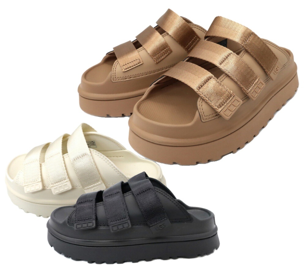 UGG 골든글로우 슬라이드 여성 샌들 오렌지 경량 쿠션 여름용 1167430 - 상품 이미지