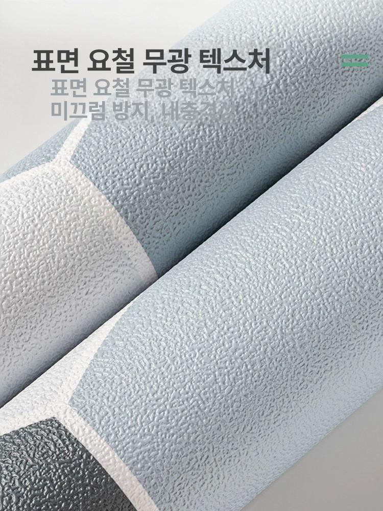 욕실 화장실 바닥 미끄럼방지매트 조립식 미끄럼방지발판 그레이화이트 60cm 너비x3m 168 - 상세 이미지 3