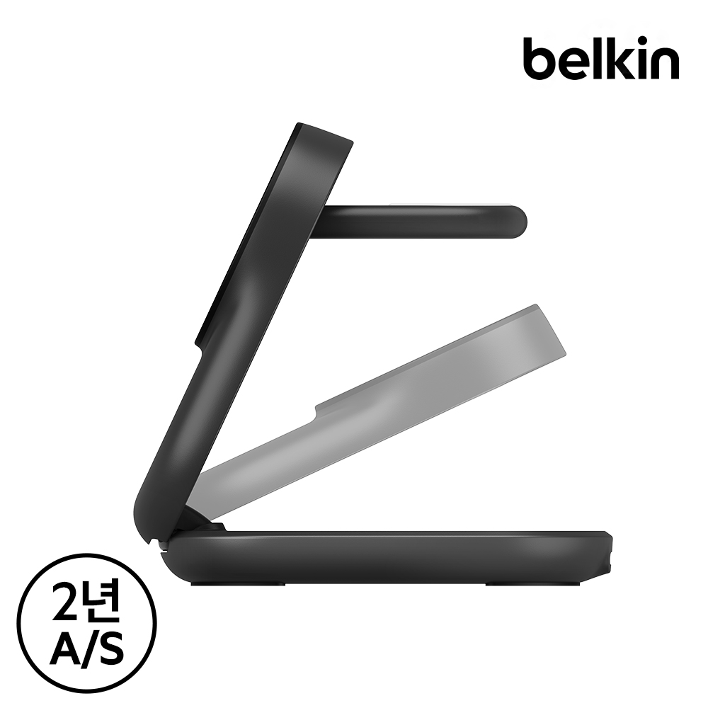 벨킨 Qi2 25W 3in1 울트라차지 폴더블 마그네틱 무선 초고속 충전기 WIZ037 아이폰17 16 호환