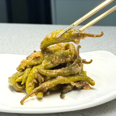 수제반찬 된장고추 밑반찬 장아찌 300g 600g - 상품 이미지