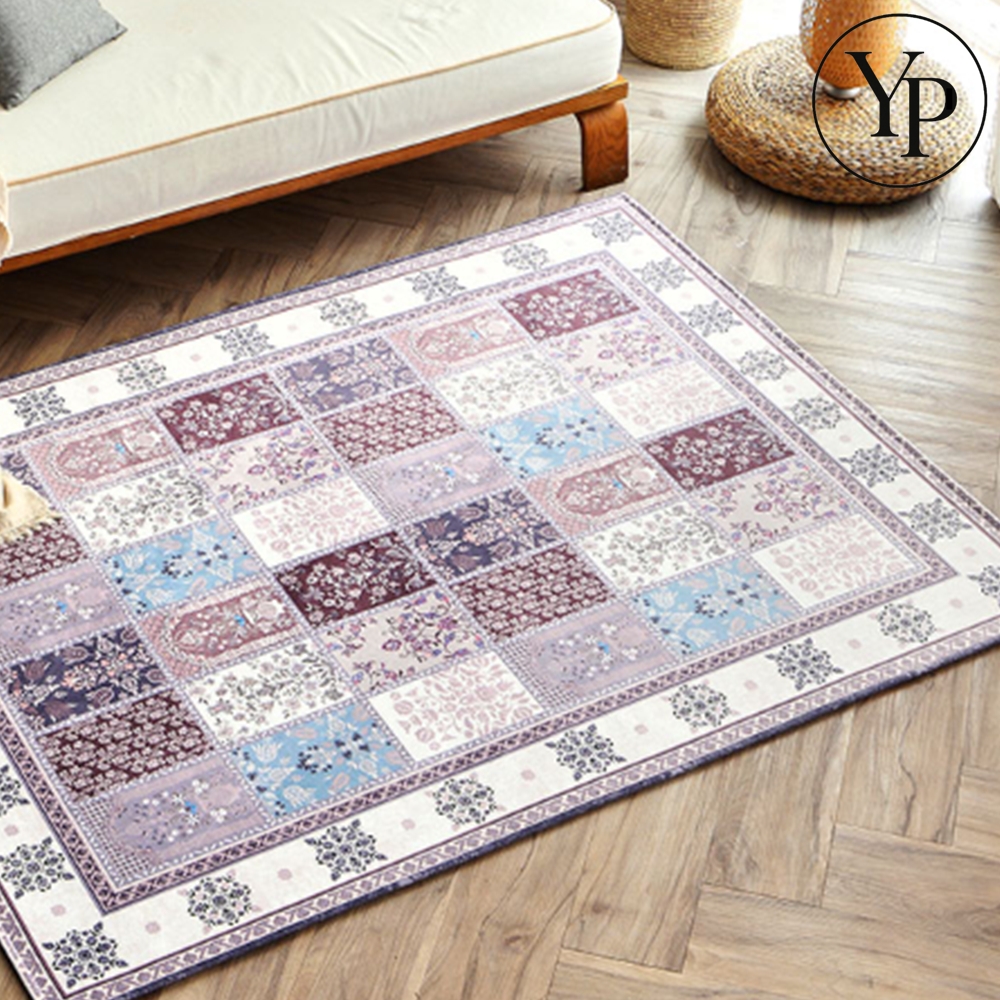 페르시안 카펫 이국적인 양탄자 거실 러그 사각형