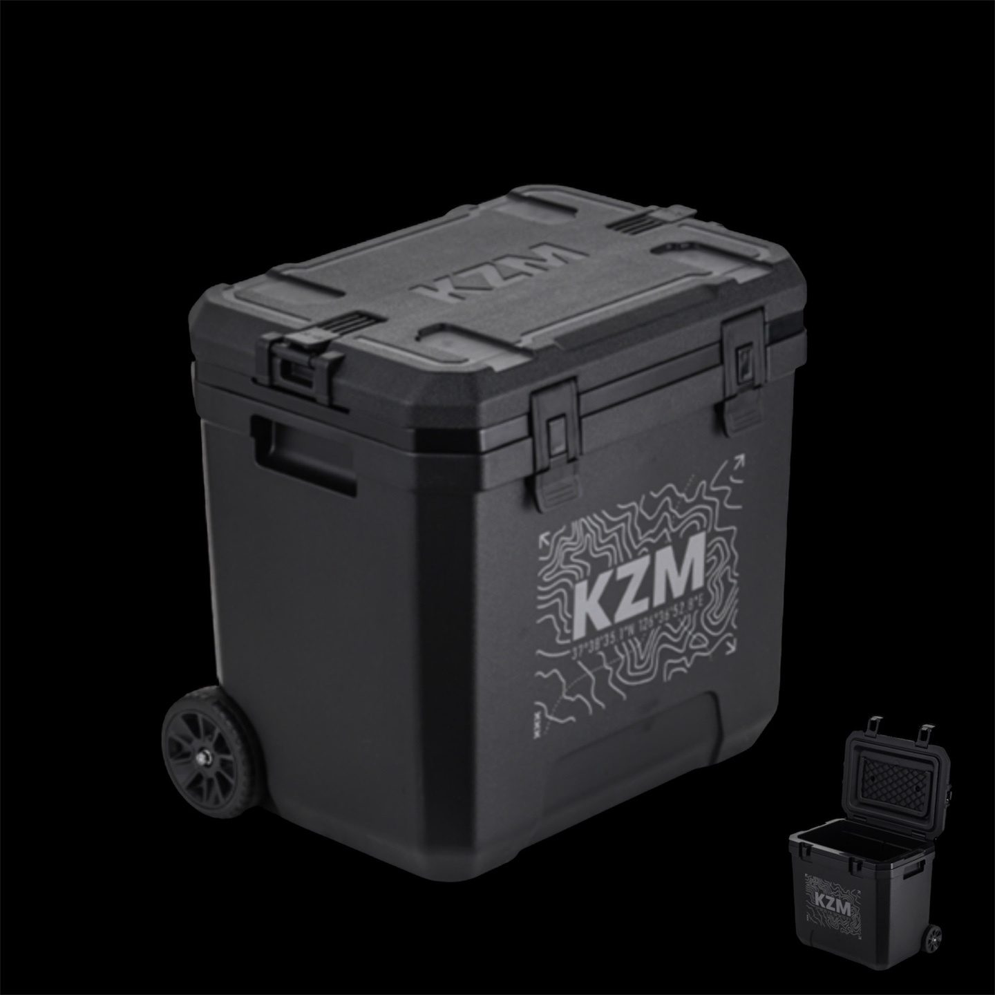 KZM 카즈미 스택박스5000+스택쿨러36 결합세트 아이스박스 태클박스 - 상세 이미지 4