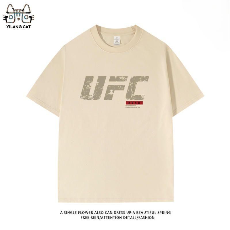 UFC 반팔티 유에프씨 MMA 스포츠 복싱 프린트 파이터 - 상세 이미지 2