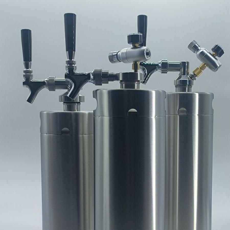 수제맥주만들기 발효조 홈브루잉 취미 탱크 발효통 3.6L 세트 2L 조절불가 수돗물 세트 - 상세 이미지 4