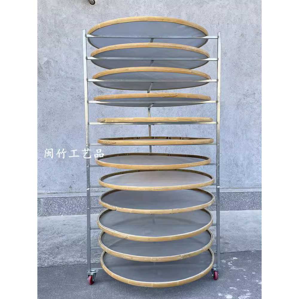 찻잎 건조대 선반 약재 스텐 건어물 허브 고구마 고추 10단 폭74cm 1.7m - 상세 이미지 3