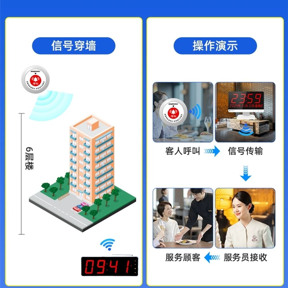 진동알람시계 특이한알람시계 다용도 무소음 기숙사 - 상세 이미지 4