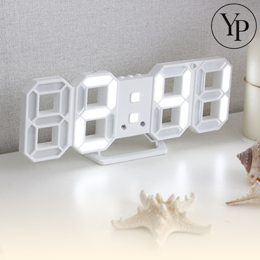 원룸 LED 시계 큰 숫자 탁상 디지털