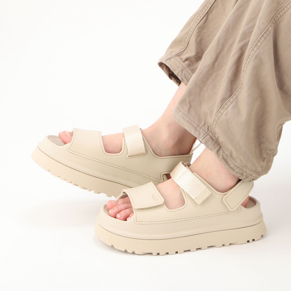 UGG 골든글로우 여성용 경량 방수 샌들 베이지 여름 1152685 - 상세 이미지 2