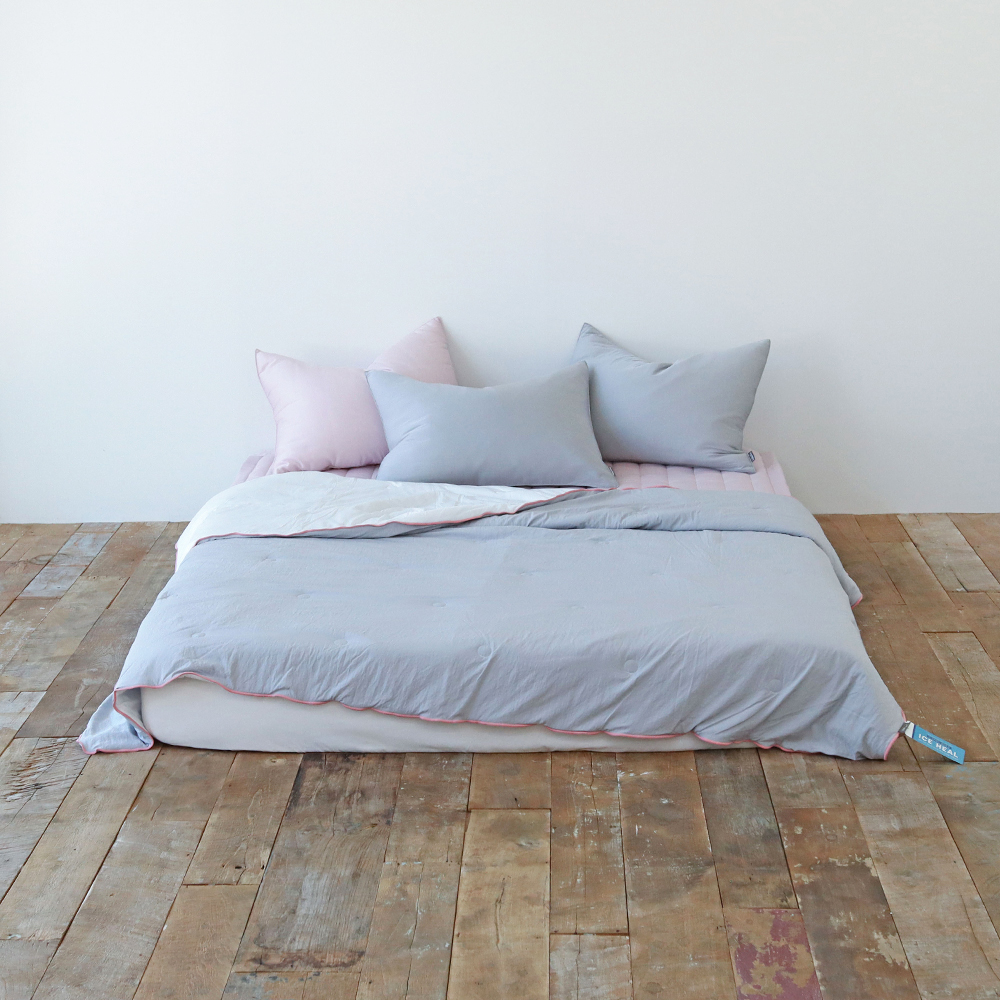 시원한 멜로 진드기방지 아이스 냉감이불 마이크로 워싱 먼지없는 쿨링 국산 여름이불 SS