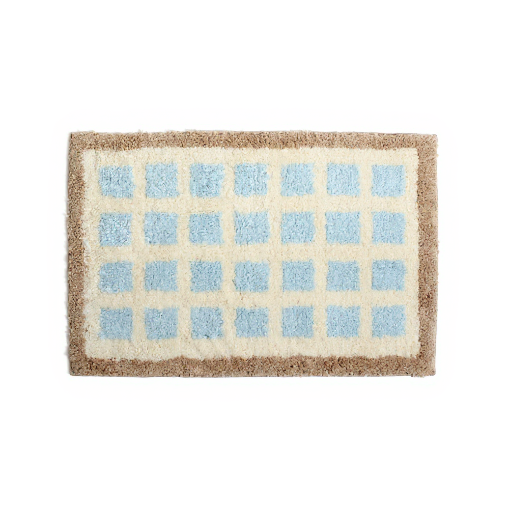 욕실 발매트 주방 매트 미끄럼방지 화장실 하늘, 60x40cm