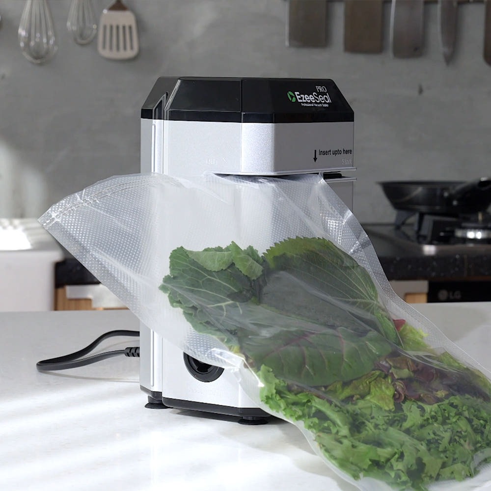 이지씰프로 세로 진공포장기 음식 가정용 압축기 밀봉 2중실링