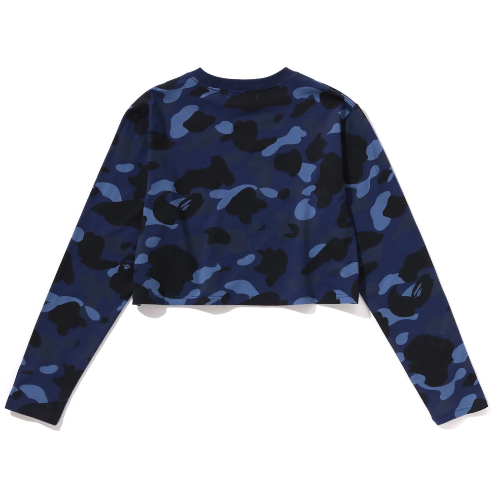 베이프 우먼즈 긴팔티 COLOR CAMO CROPPED LS TEE 1L80-211-011 - 상세 이미지 2