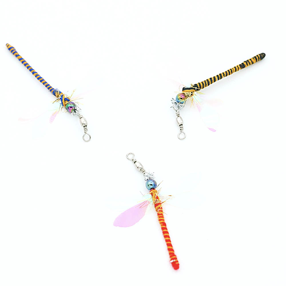 랩캣 고양이 낚시대 리필 금실 잠자리