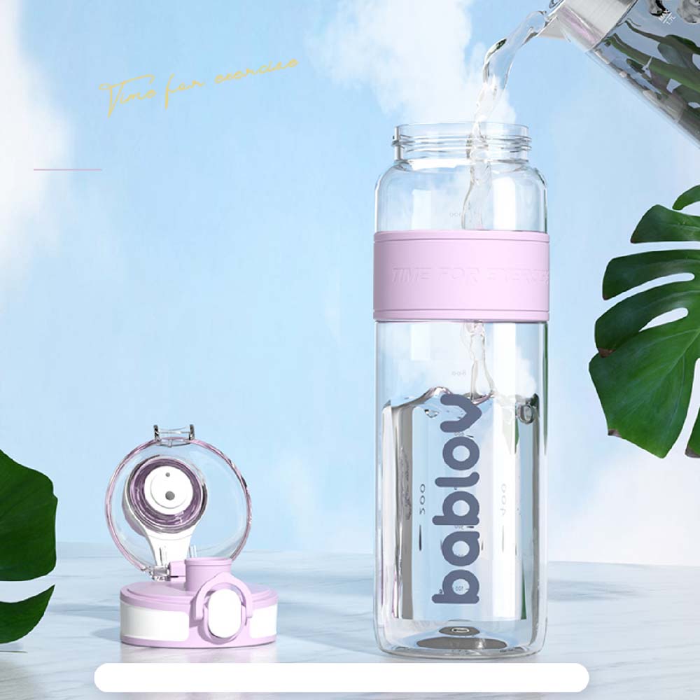 바블로브 원터치빨대 트라이탄 대용량 스포츠 워터보틀 텀블러 1000ML 사계절 - 상세 이미지 3