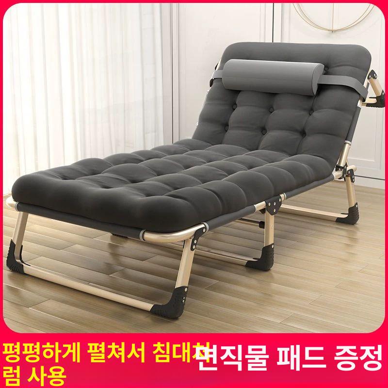 1인용 폴딩 침대 레이디가구 모듈형 접이식 일반 원관 3발 침대 - 상세 이미지 2