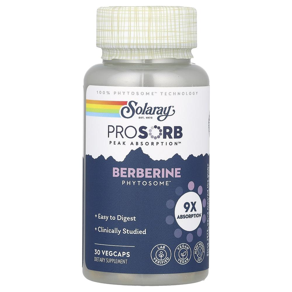 솔라레이 베르베린 Phytosome Berberine 30정 (2통) - 상세 이미지 4