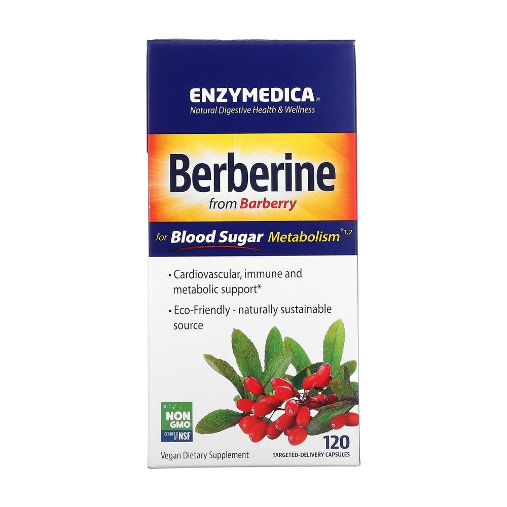 Enzymedica 베르베린 Berberine 120정 - 상품 이미지