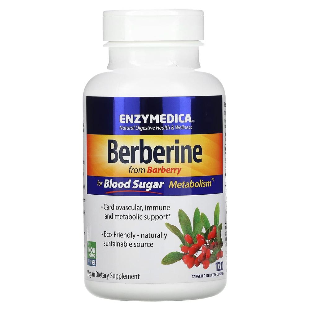 Enzymedica 베르베린 Berberine 120정 - 상세 이미지 3
