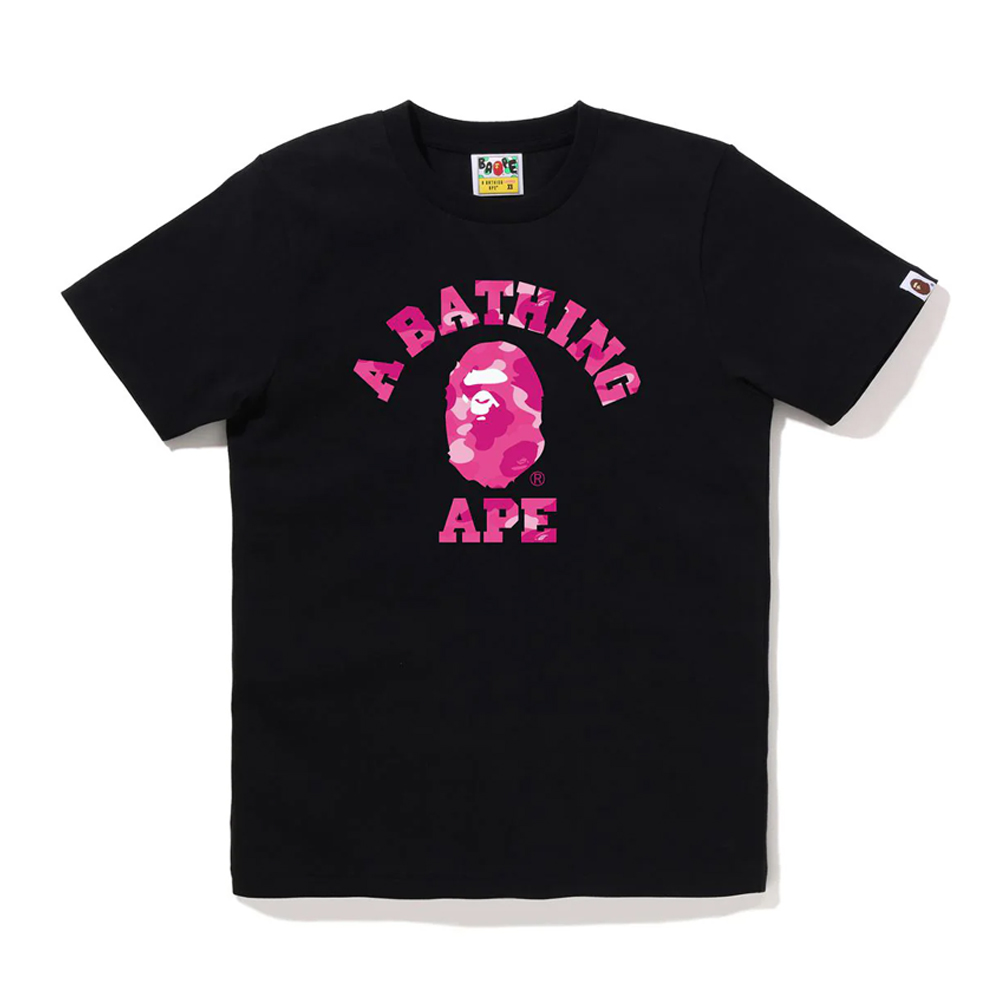 베이프 우먼즈 반팔티 COLOR CAMO COLLEGE TEE 1L80-210-016 - 상세 이미지 2