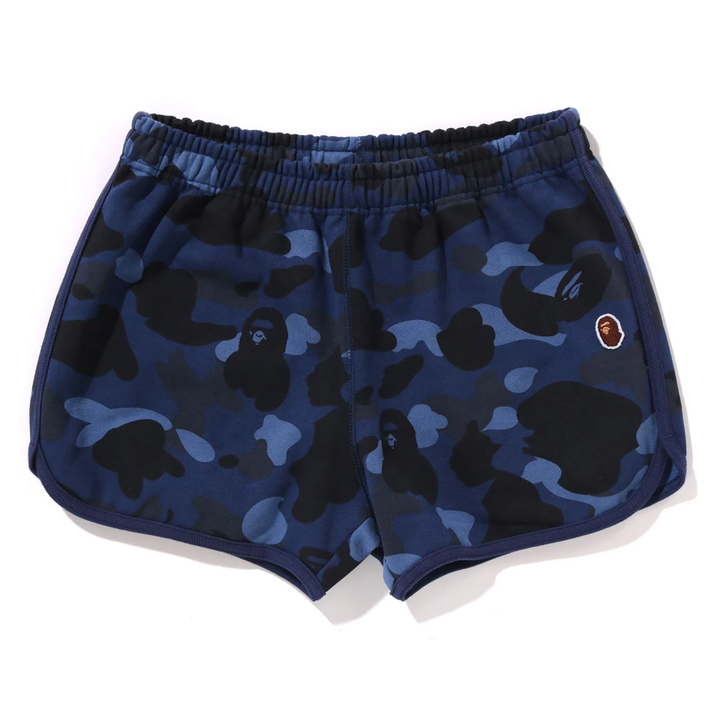 베이프 우먼즈 반바지 COLOR CAMO SWEAT SHORTS 1L80-253-002 - 상품 이미지